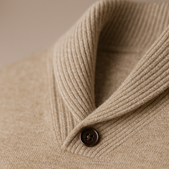 George | Shawl Collar Knit Pullover Mens Sweaters