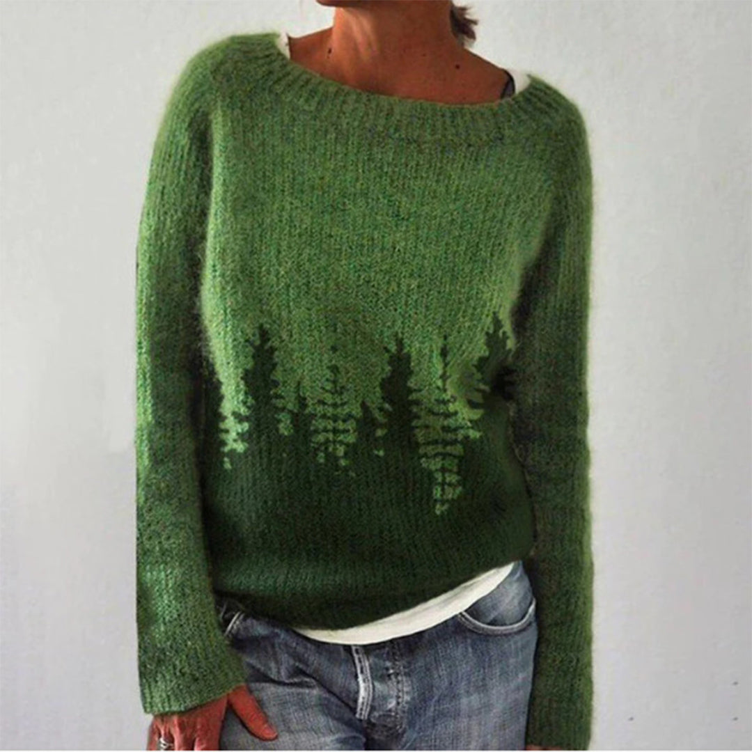 Gloria | Classic Fair Isle Christmas Sweater Women