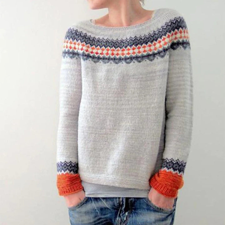 Gloria | Classic Fair Isle Christmas Sweater Women