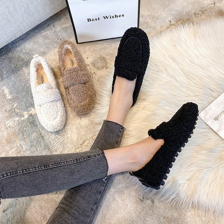 Hannah | Elegant Cozy Cushioned Loafer Slippers with Arch Support