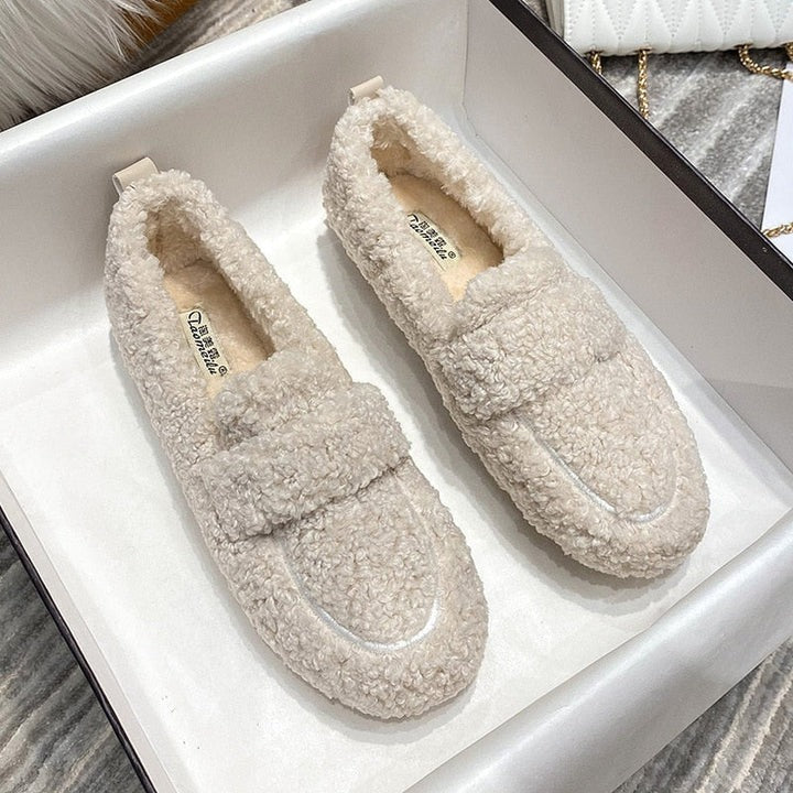 Hannah | Elegant Cozy Cushioned Loafer Slippers with Arch Support