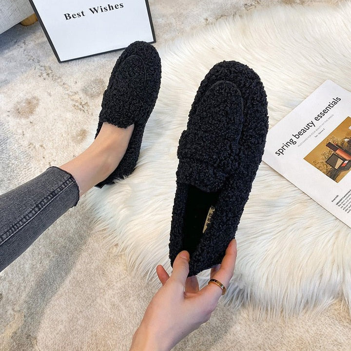 Hannah | Elegant Cozy Cushioned Loafer Slippers with Arch Support