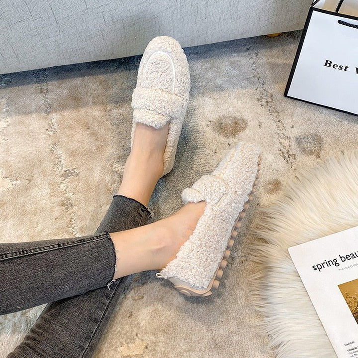 Hannah | Elegant Cozy Cushioned Loafer Slippers with Arch Support