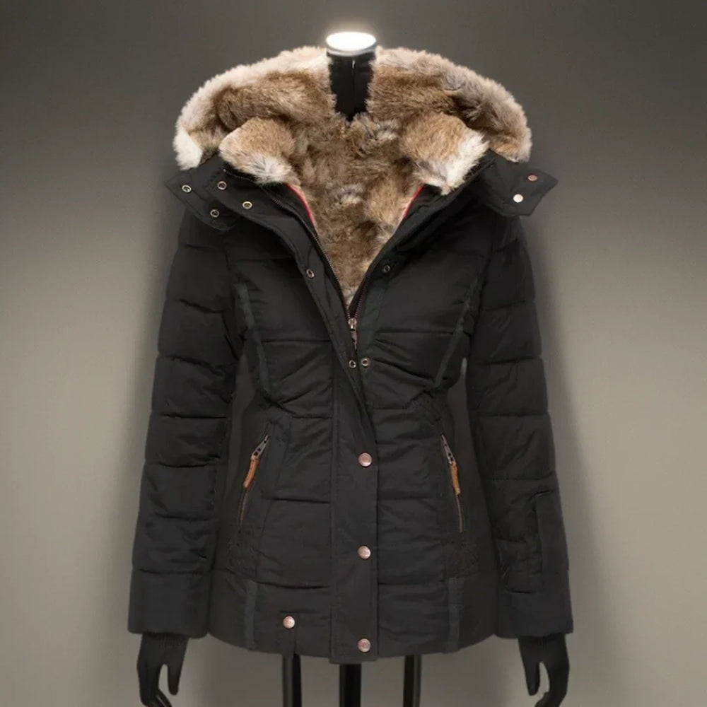 Hannah | Quilted Hooded Winter Puffer Jacket