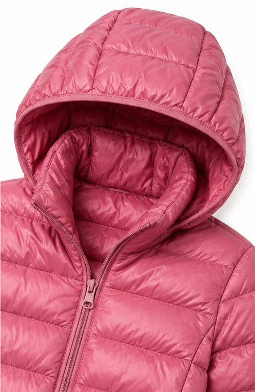 Jean | Long Hooded Quilted Puffer Jacket