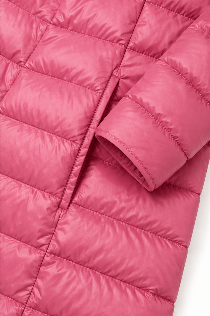 Jean | Long Hooded Quilted Puffer Jacket
