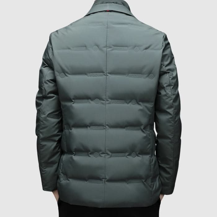 Jeremy | Polished Lapel Collar Winter Puffer Jacket