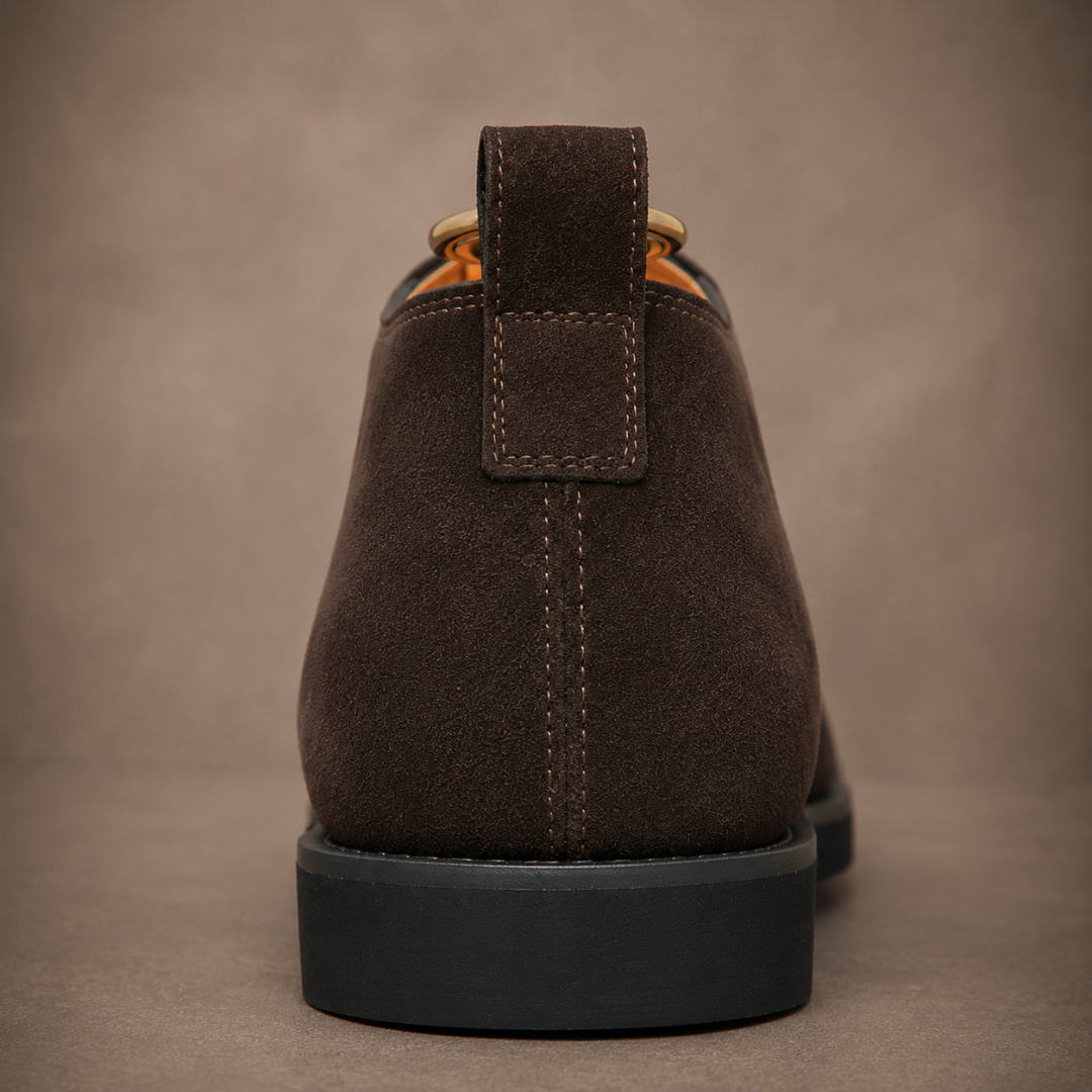 Jeremy | Stylish Slip-On Suede-Look Chelsea Boots