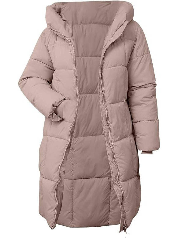 Jessica | Relaxed Hooded Long Puffer Jacket