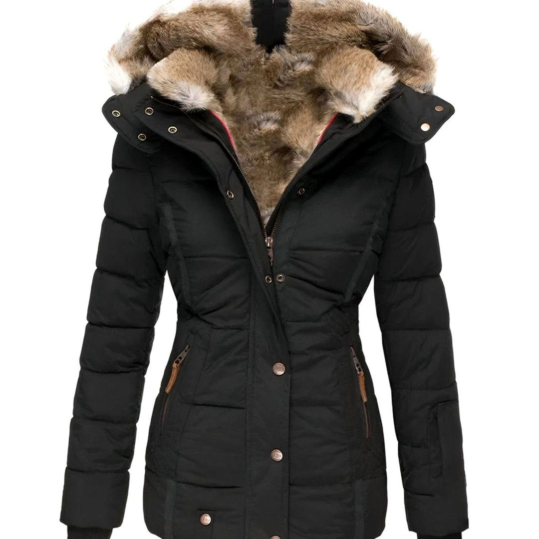 Jessica | Sophisticated Quilted Hooded Winter Puffer Jacket