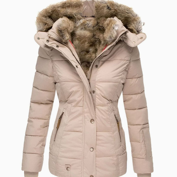 Jessica | Sophisticated Quilted Hooded Winter Puffer Jacket