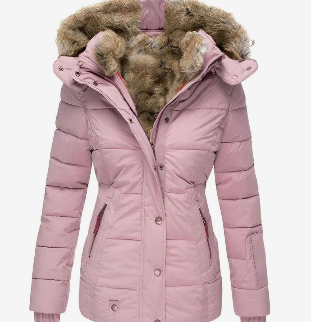 Jessica | Sophisticated Quilted Hooded Winter Puffer Jacket