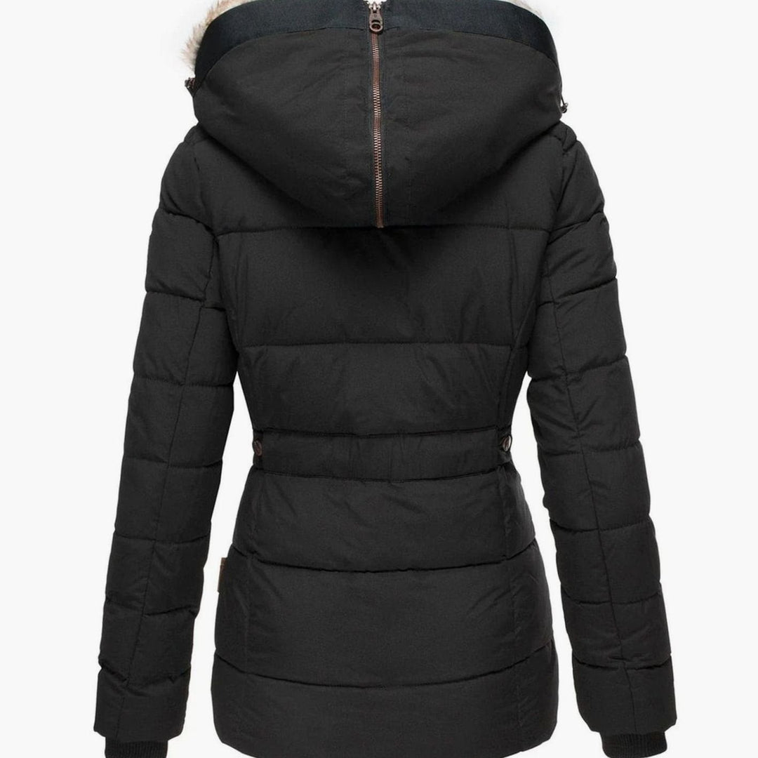 Jessica | Sophisticated Quilted Hooded Winter Puffer Jacket