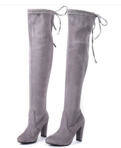 Jessica | Stylish Knee High Boots with Block Heel