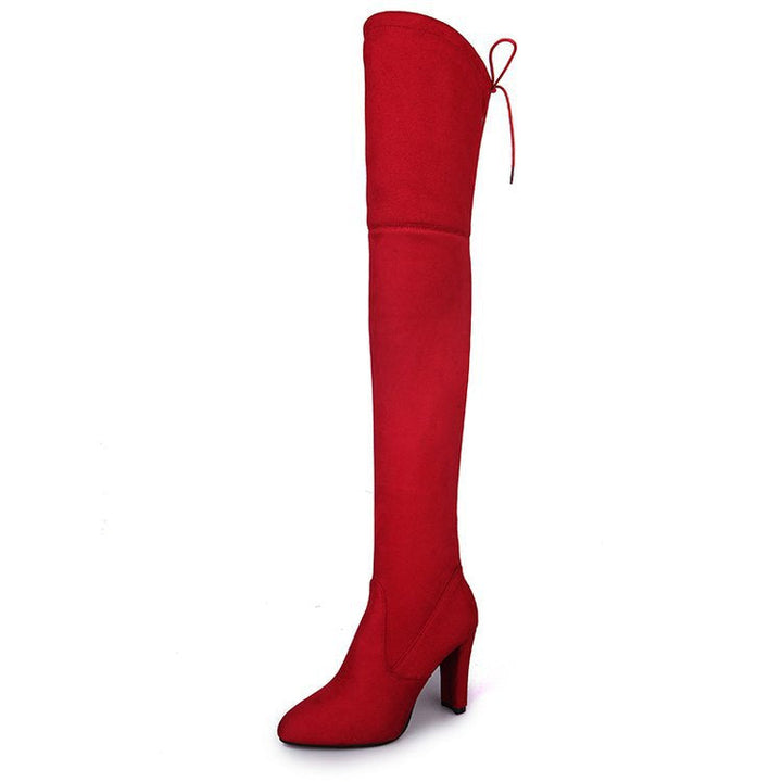 Jessica | Stylish Knee High Boots with Block Heel