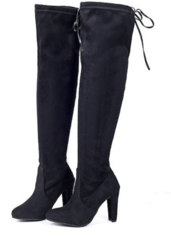 Jessica | Stylish Knee High Boots with Block Heel
