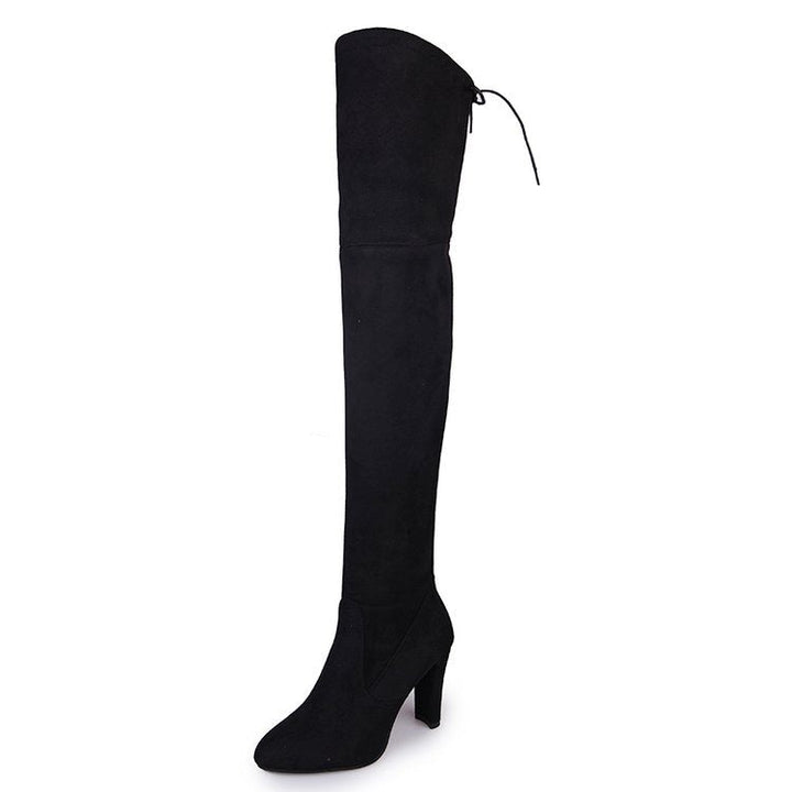 Jessica | Stylish Knee High Boots with Block Heel