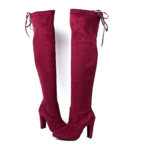 Jessica | Stylish Knee High Boots with Block Heel