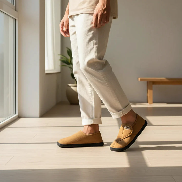 Joan | Effortless Plush-Lined Slip-On House Slippers