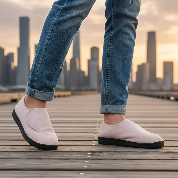 Joan | Effortless Plush-Lined Slip-On House Slippers