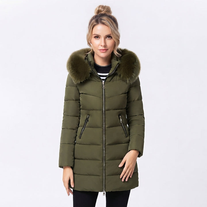 Joan | Hooded Longline Winter Puffer Jacket