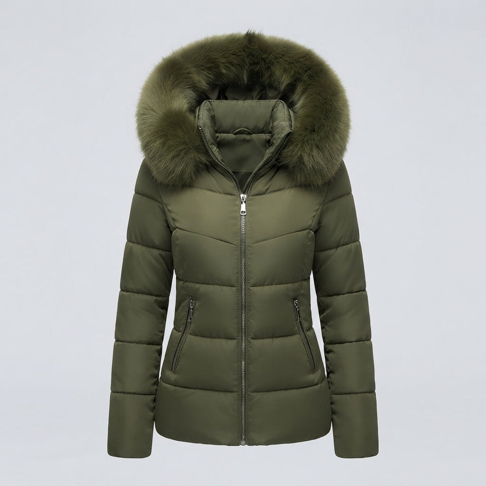 Joan | Hooded Longline Winter Puffer Jacket