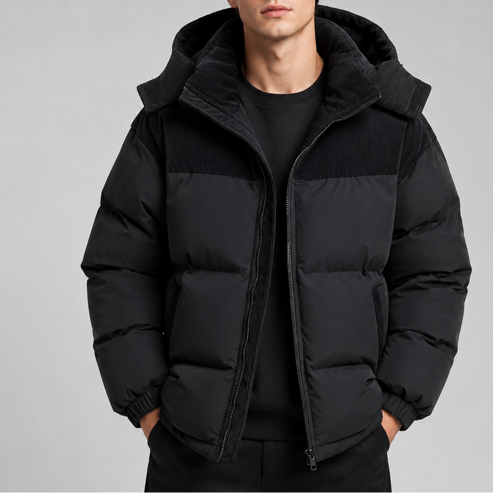 Joe | Graceful Oversized Hooded Puffer Jacket