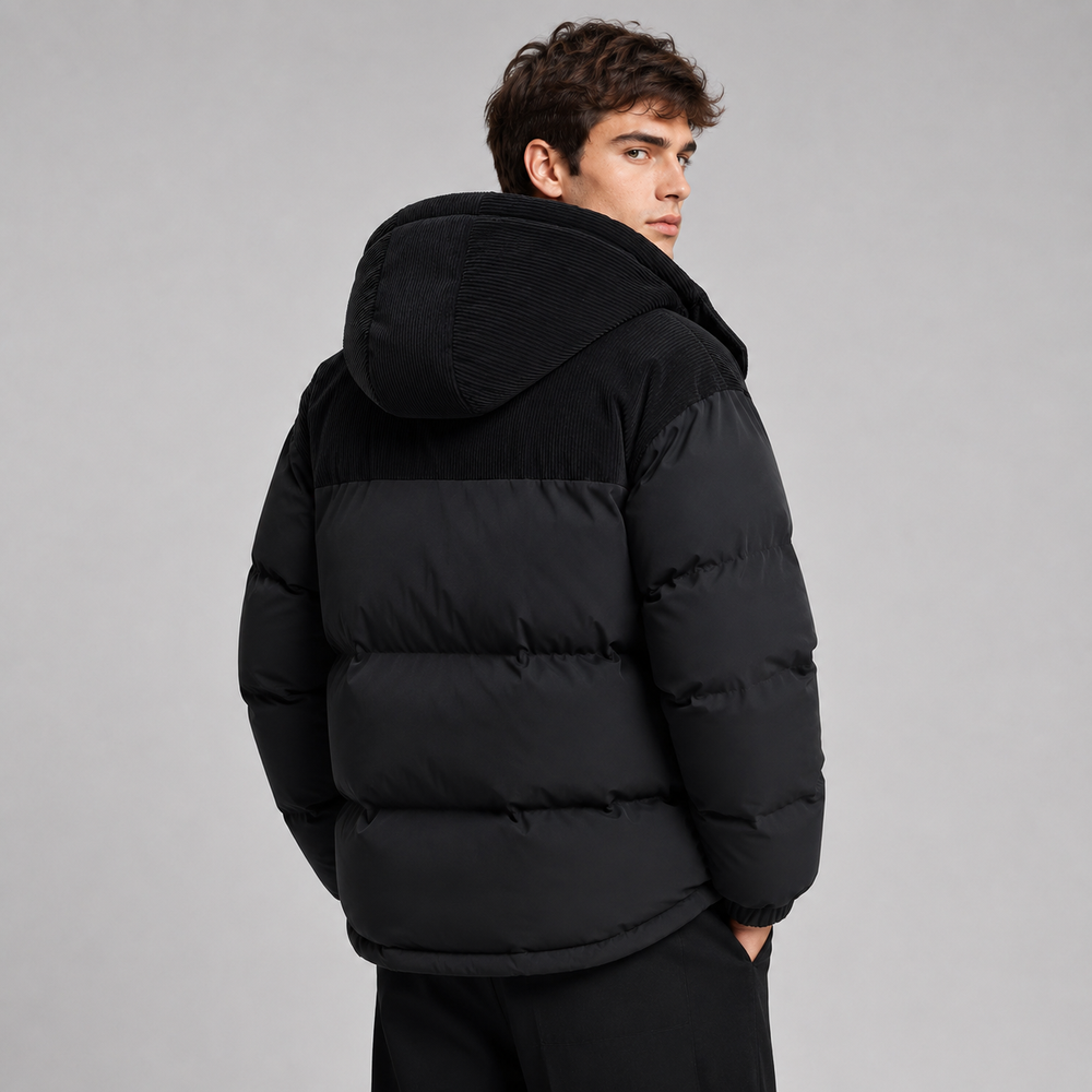 Joe | Graceful Oversized Hooded Puffer Jacket