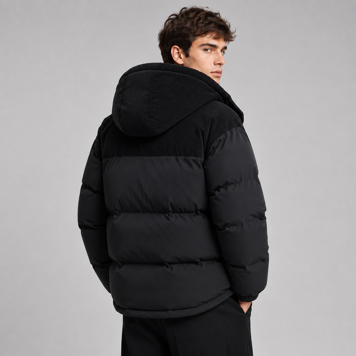 Joe | Graceful Oversized Hooded Puffer Jacket