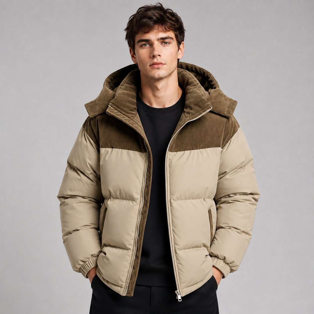 Joe | Graceful Oversized Hooded Puffer Jacket