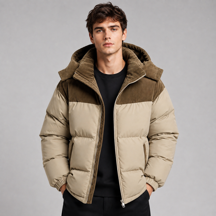 Joe | Graceful Oversized Hooded Puffer Jacket