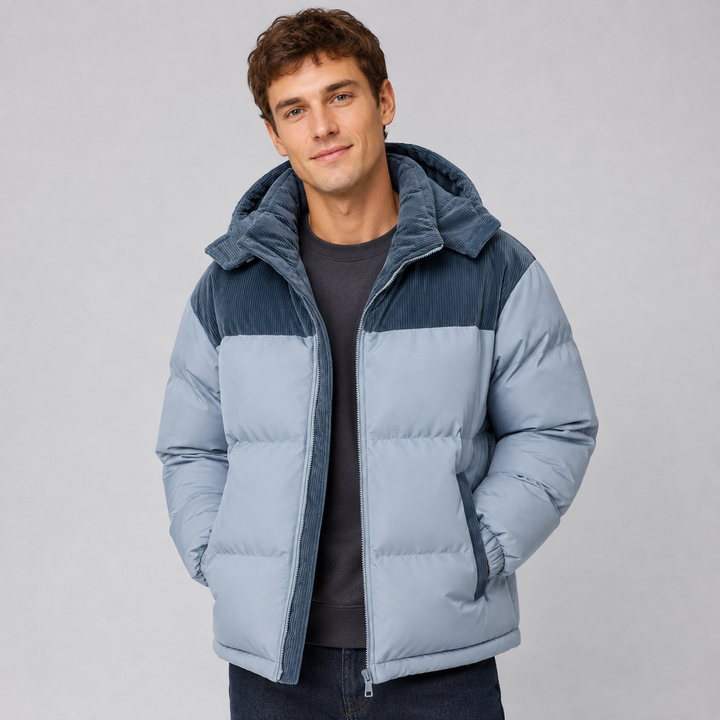 Joe | Graceful Oversized Hooded Puffer Jacket