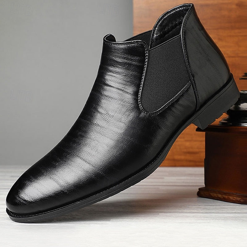 Jonathan | Cozy Slip-On Chelsea Boots for Men