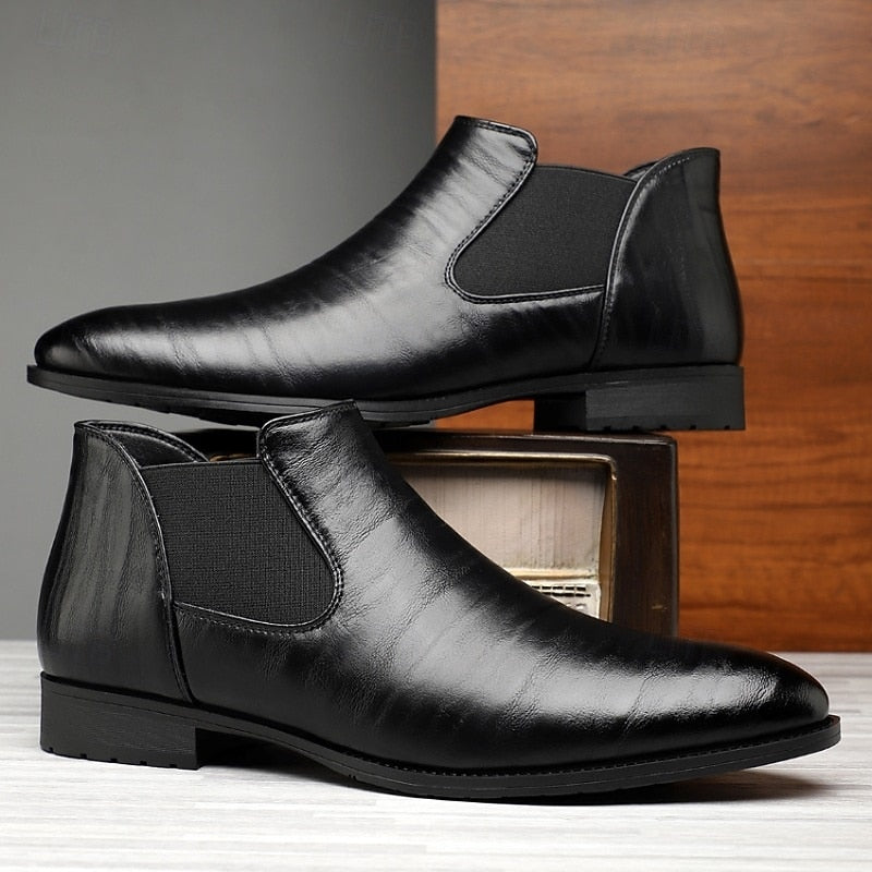 Jonathan | Cozy Slip-On Chelsea Boots for Men