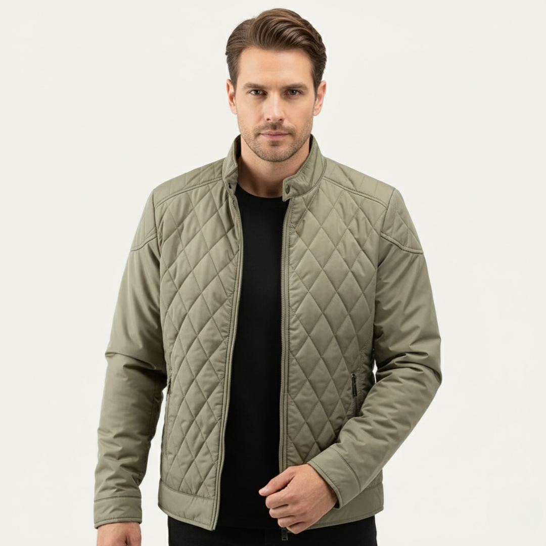 Jonathan | Lightweight Diamond Quilted Mens Puffer Jacket
