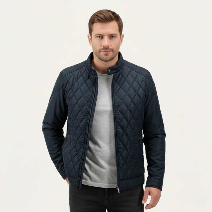 Jonathan | Lightweight Diamond Quilted Mens Puffer Jacket
