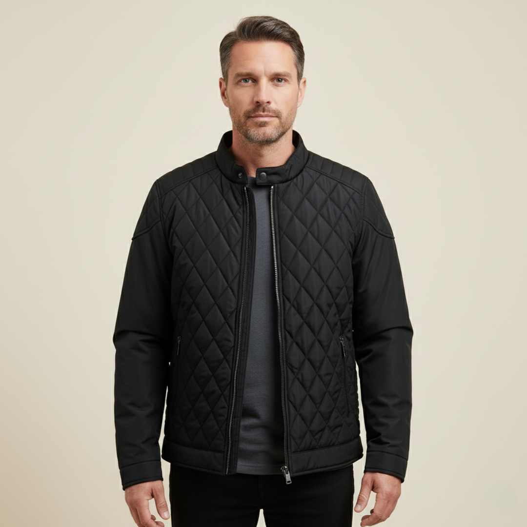 Jonathan | Lightweight Diamond Quilted Mens Puffer Jacket