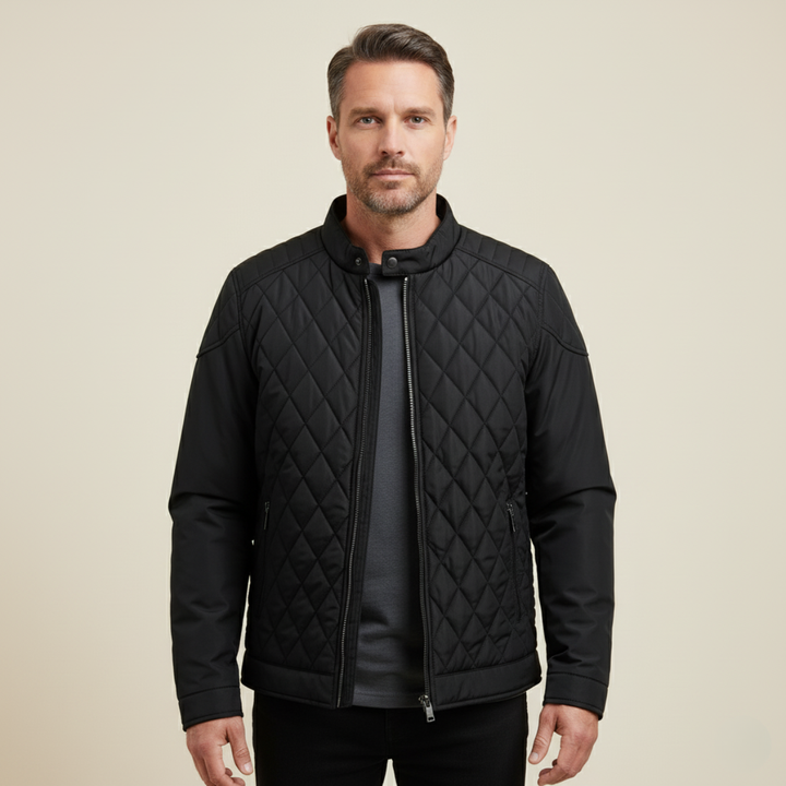 Jonathan | Lightweight Diamond Quilted Mens Puffer Jacket