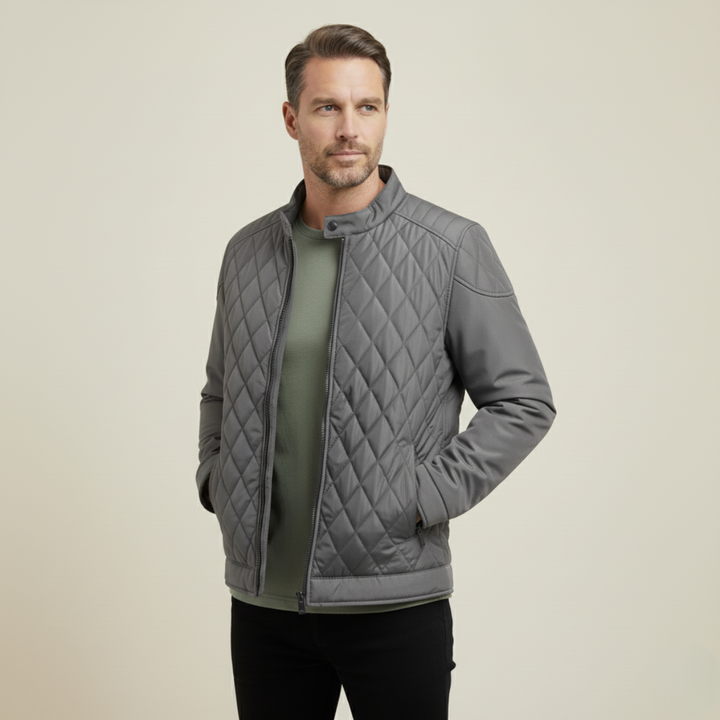 Jonathan | Lightweight Diamond Quilted Mens Puffer Jacket