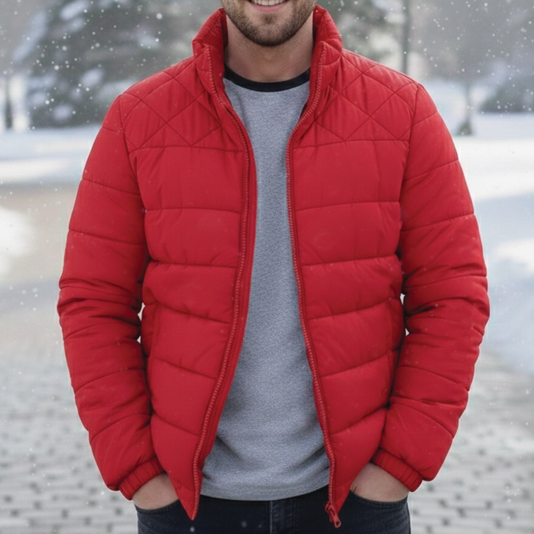 Jordan | Cozy Quilted Water-Repellent Puffer Jacket