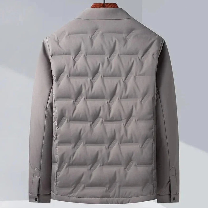Jose | Quilted Snap Front Mens Puffer Jacket