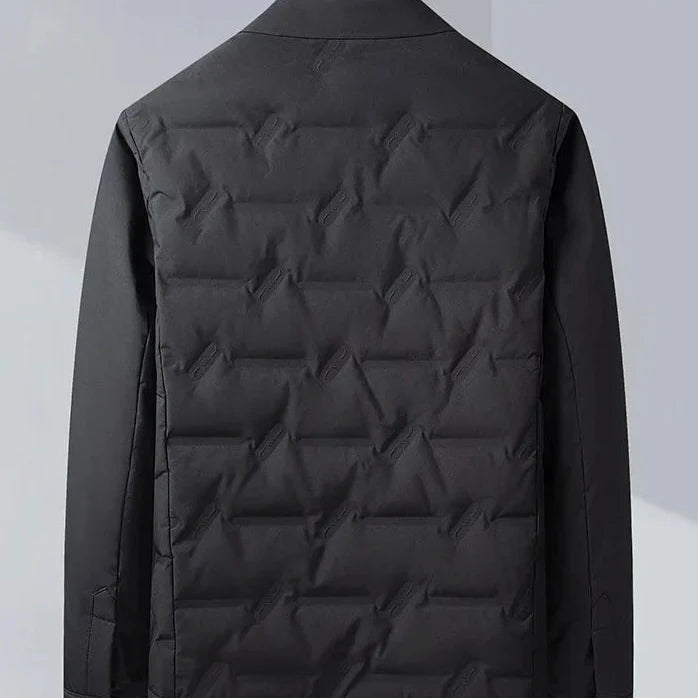 Jose | Quilted Snap Front Mens Puffer Jacket
