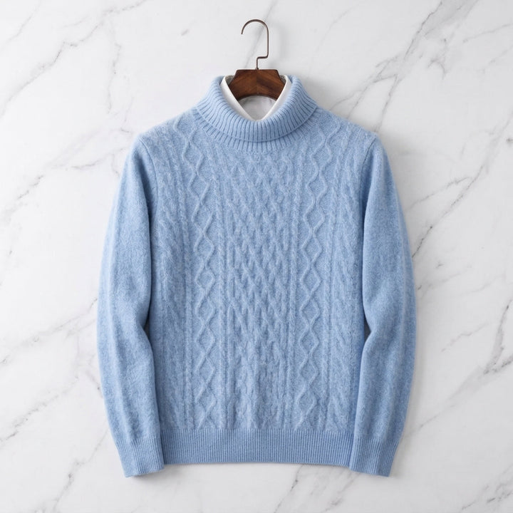 Joseph | Stylish Cable Knit Turtleneck Sweater