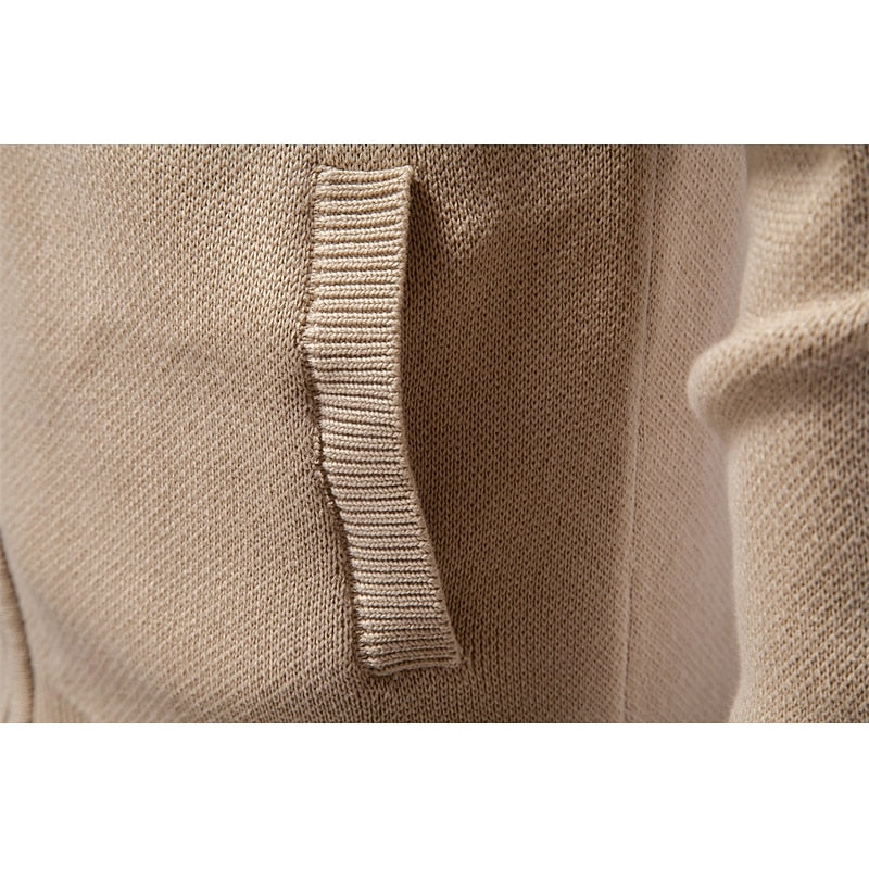Joshua | Classic Fair Isle Zip-Up Mens Xmas Sweaters