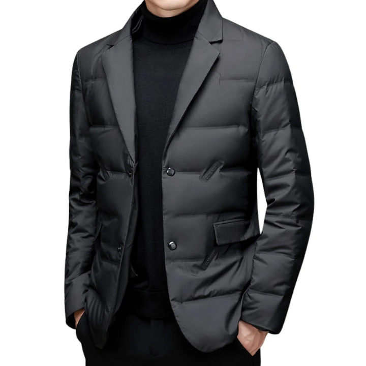 Juan | Polished Blazer Style Mens Puffer Jacket