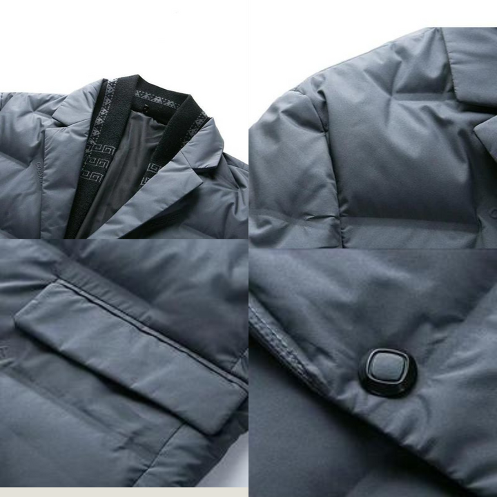 Juan | Polished Blazer Style Mens Puffer Jacket
