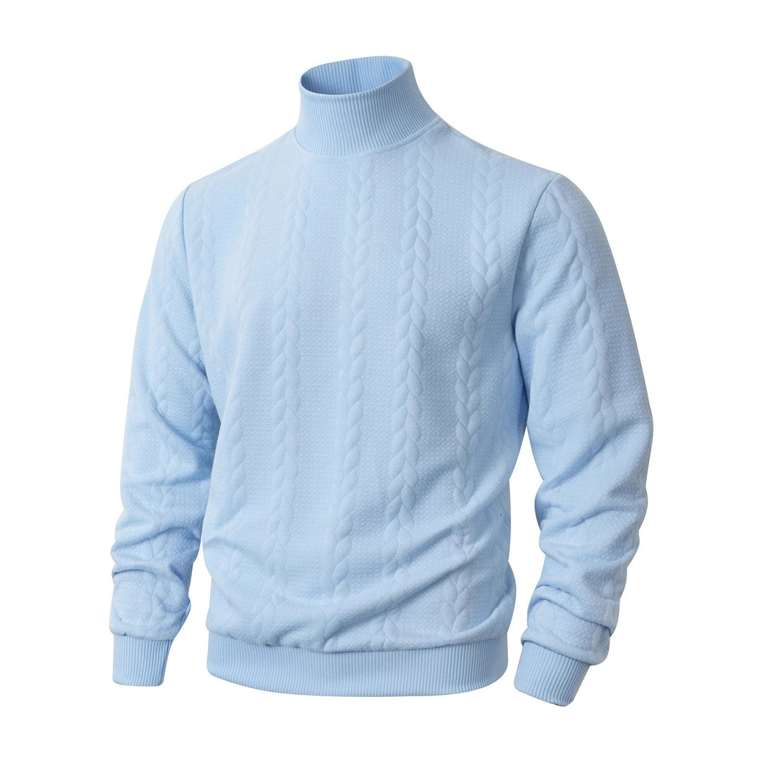 Juan | Relaxed Cable Knit Turtleneck Sweater