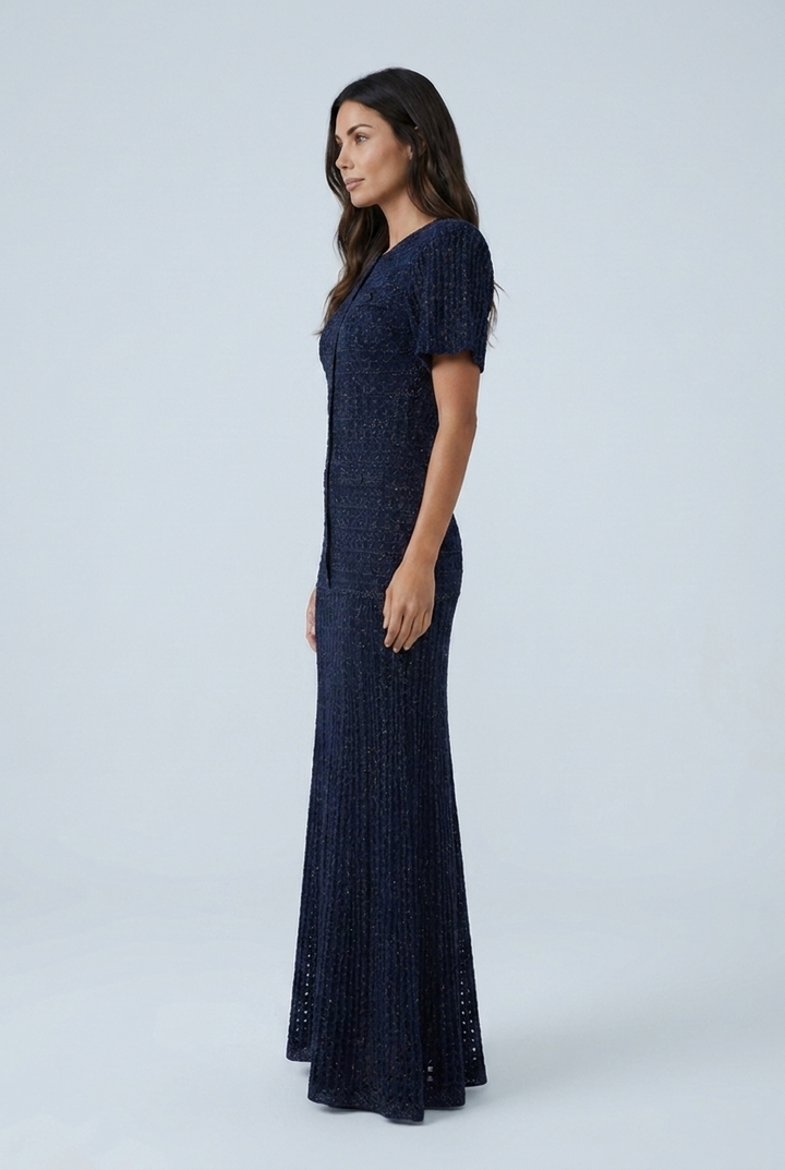 Judith | Relaxed Textured Knit Sweater Dress