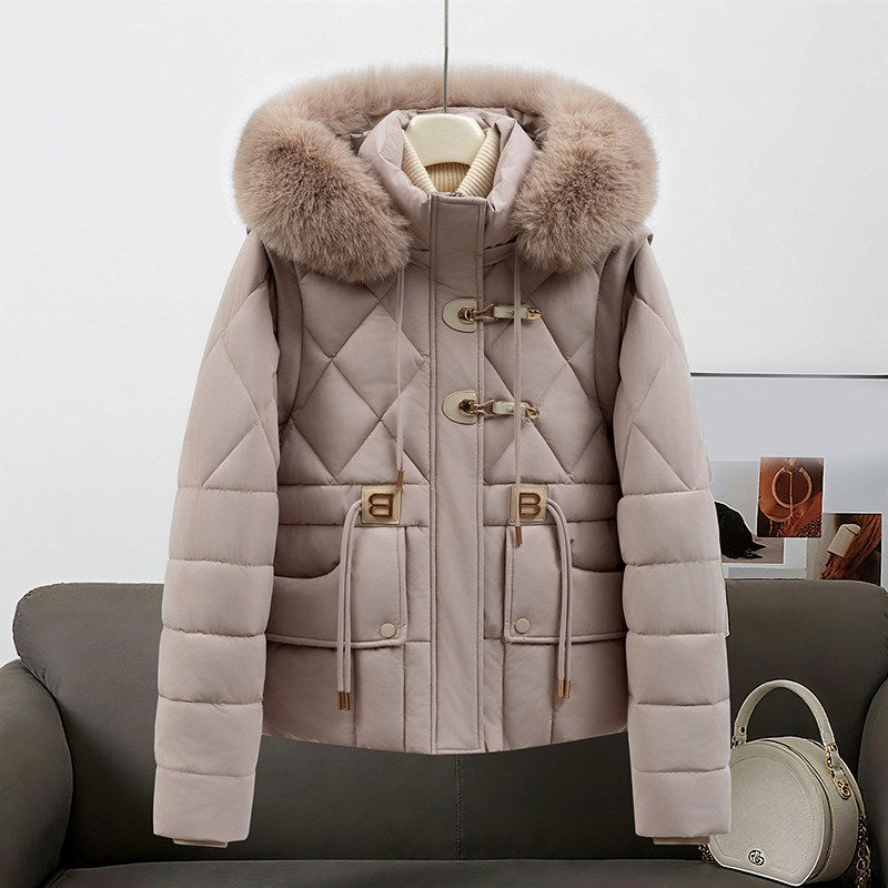 Judy | Sophisticated Quilted Hooded Winter Puffer Jacket