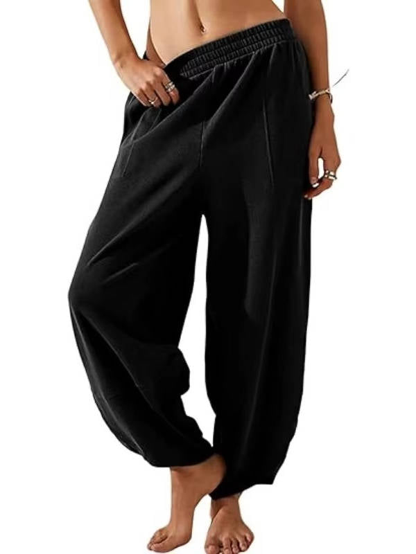 Judy | Timeless Baggy Wide Leg Sweatpants with Pockets
